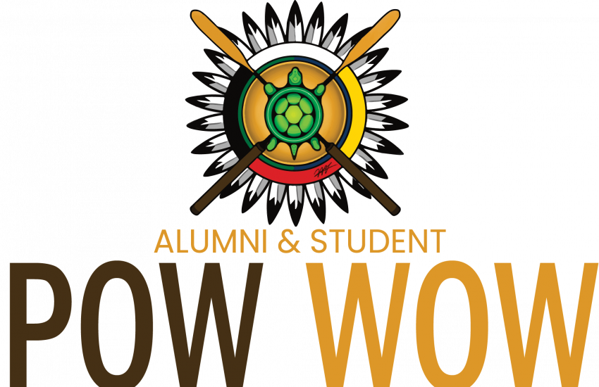 Alumni & Student Pow Wow logo