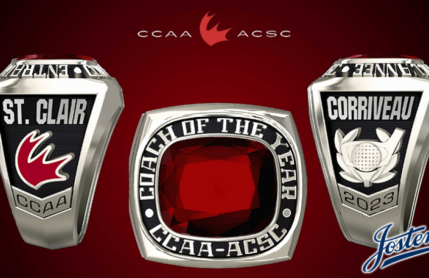 CCAA Coach of the Year rings