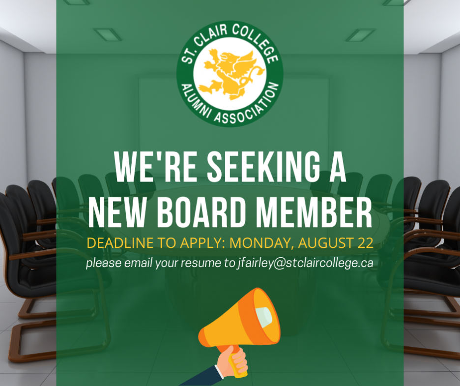 Seeking New Board Member